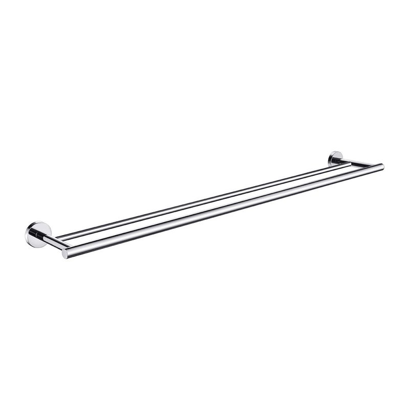 Miyili Double Towel Bar 36-Inch Stainless Steel Bathroom Towel Rack Holder Wall Mount Polished Finish, A01C90B - Image 3